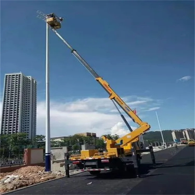 衢州维修路灯的曲臂升降车出租