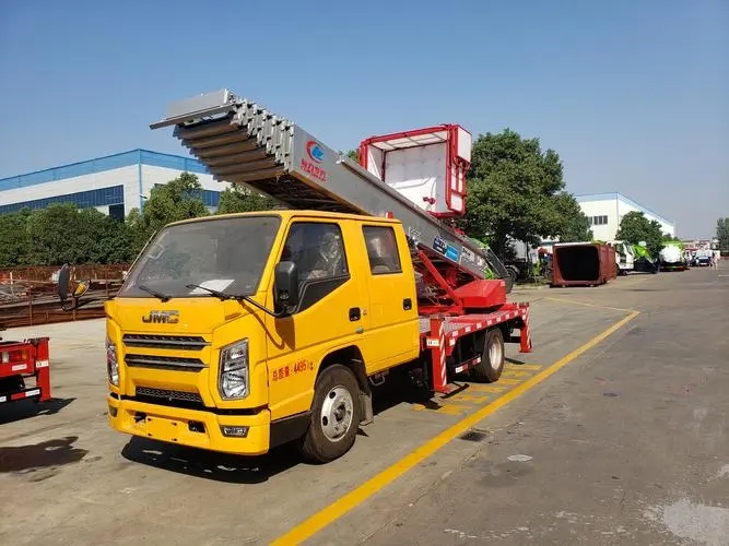 衢州附近云梯车出租 砂石搬运